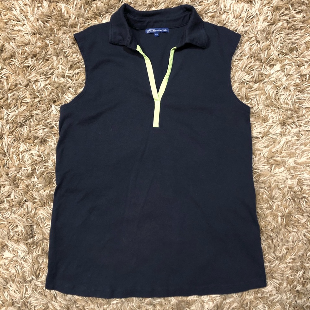 Thyme Maternity ~ Sleeveless Top ~ Size L
